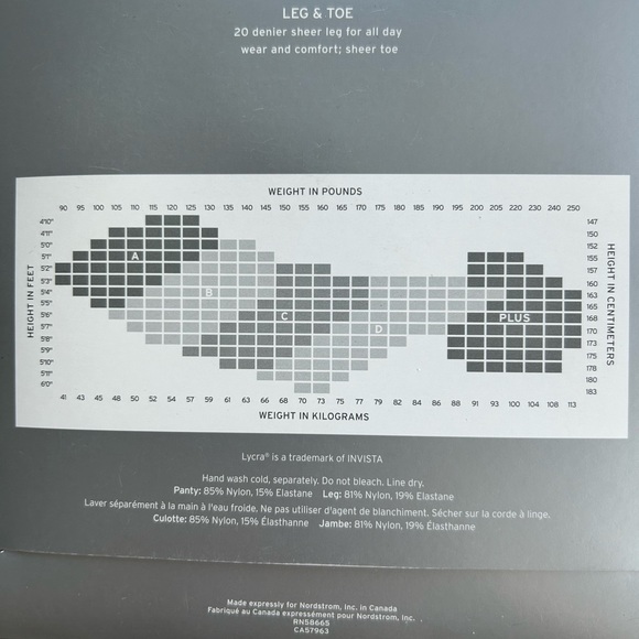 3 Pairs of Unopened Sheer Black Back Seam Tights - Nordstrom - Picture 3 of 3